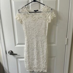 White Lace Dress